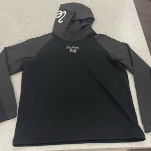 Malbon hoodie from Preserve Collection size XL hoodie is 2 tone black